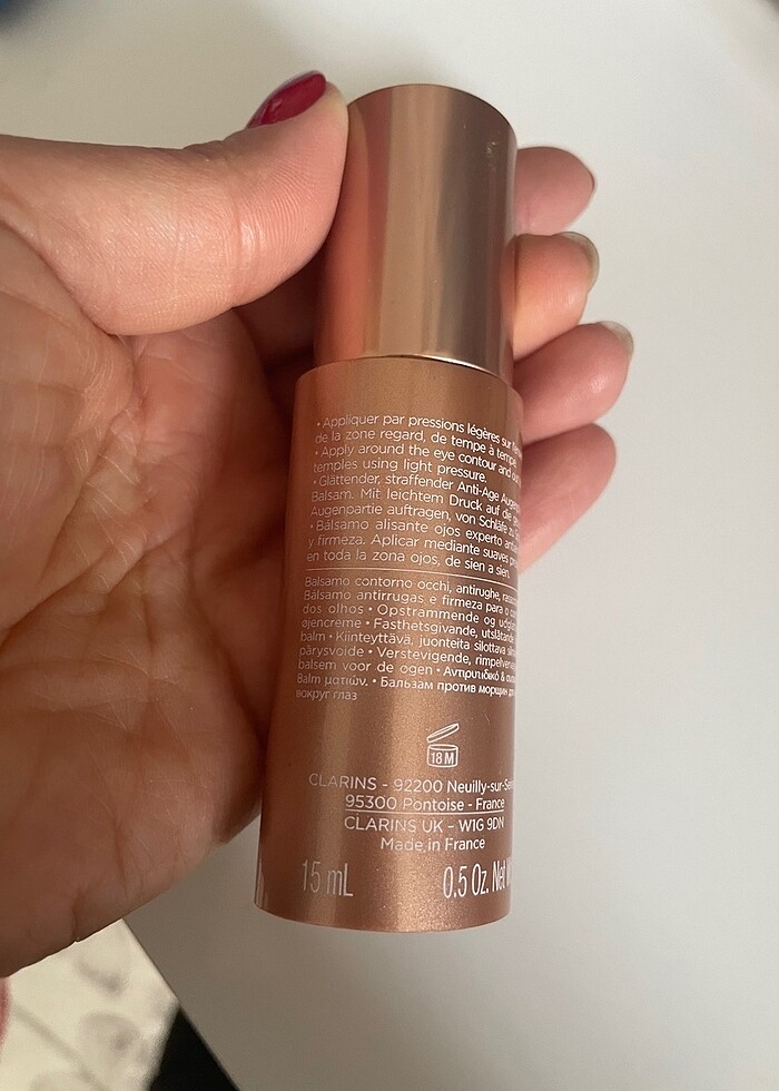 Clarins göz kremi - Görsel 5