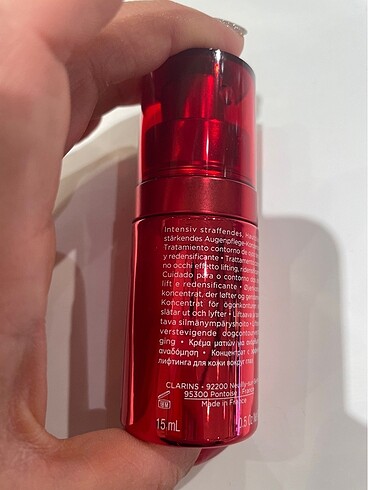 Clarins total eye lift göz kremi - Görsel 5