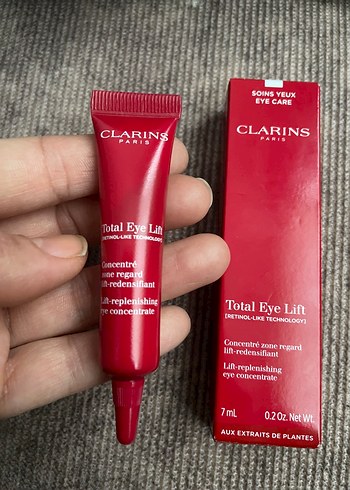 Clarins Total Eye Lift Göz Bakım Konsantresi 7ml - Görsel 8