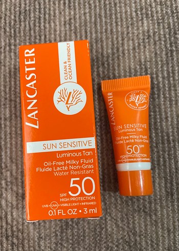 Lancaster SPF 50 Yağsız Güneş Koruyucu Süt - Görsel 4