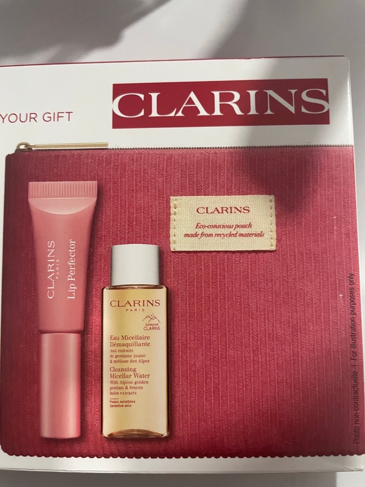 Clarins Pastel Pembe Dudak Bakım Seti - Görsel 2