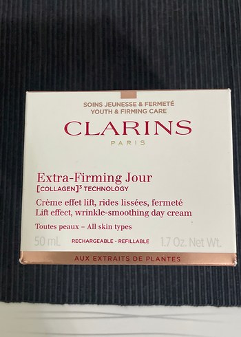 Beden Clarins Extra-Firming kırışıklık kremi