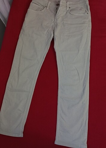 Standart Beden Beden camel Renk Mavi jeans erkek pantolon