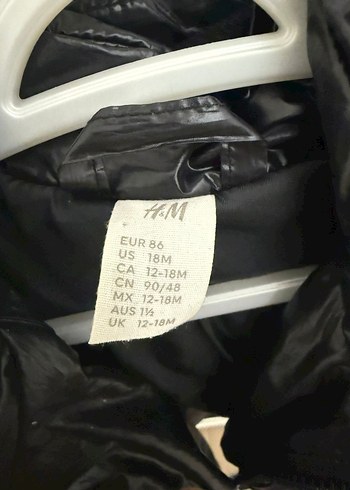 Kız/Erkek Çocuk Siyah Parlak Şişme Mont - Görsel 4