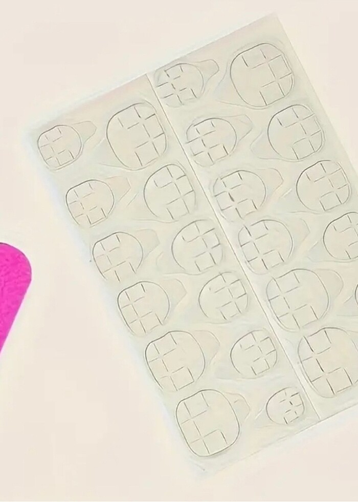 24 lü Taşlı takma tırnak - Görsel 3