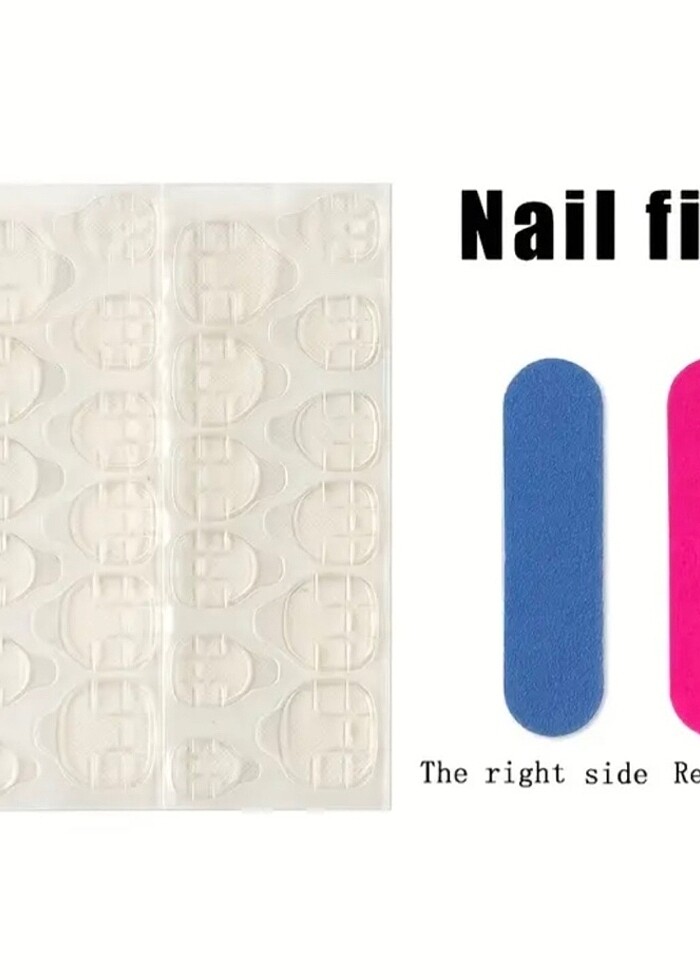 24 lü leopar detaylı takma tırnak - Görsel 4