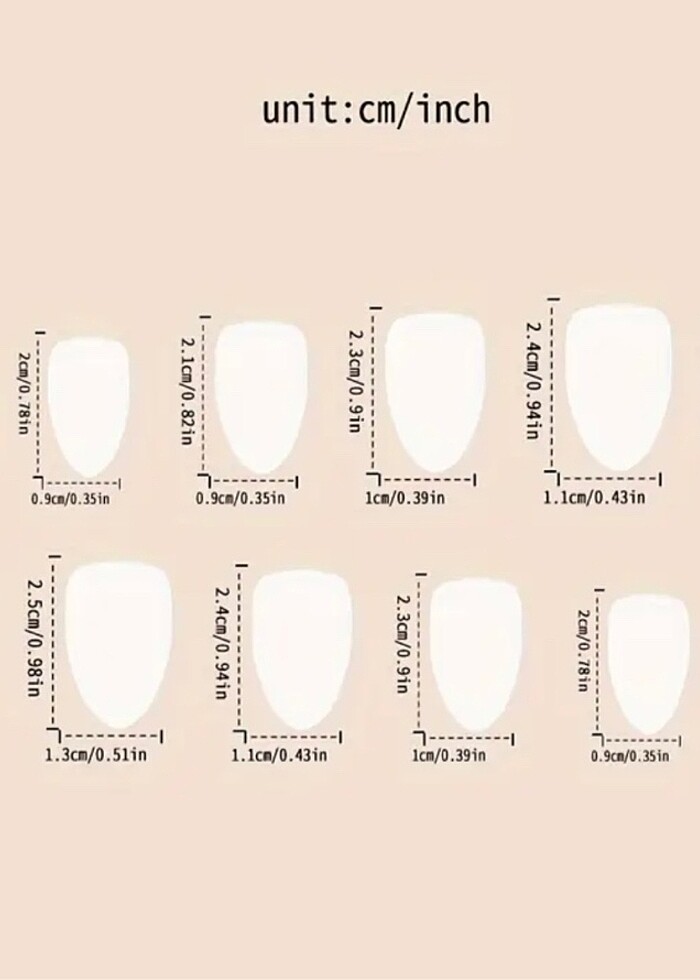 24 lü leopar detaylı takma tırnak - Görsel 5