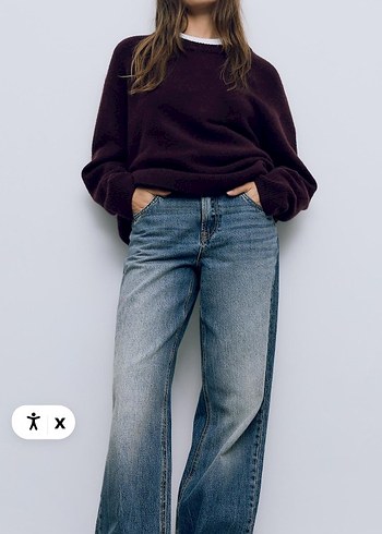 D65 Düz Kıvrık Paça Jean - Görsel 4