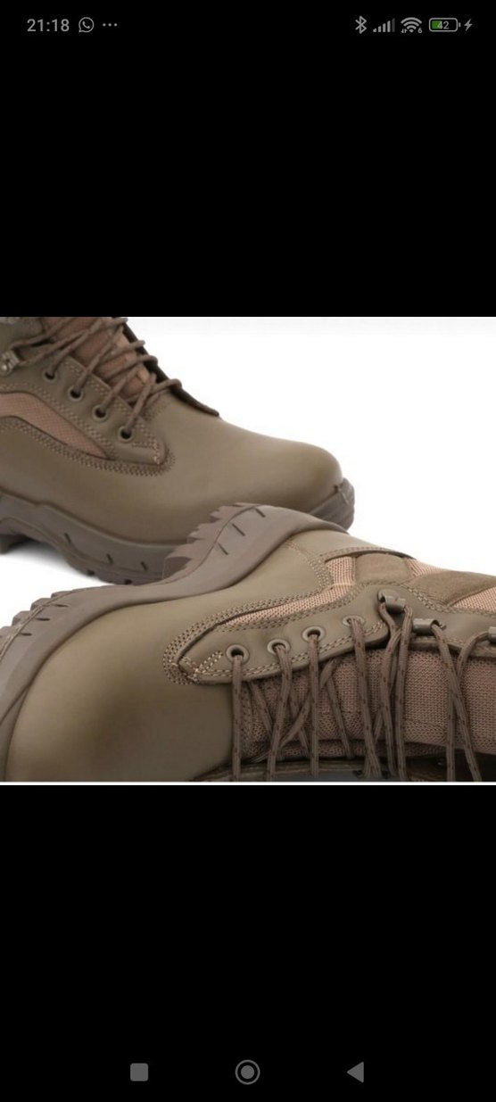 Askeri Kamuflaj Desenli Erkek Bot - Görsel 3