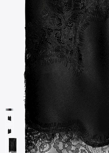 Zara ZW COLLECTİON DANTEL ŞERİTLİ LİNGERİE STİL TOP - Görsel 3