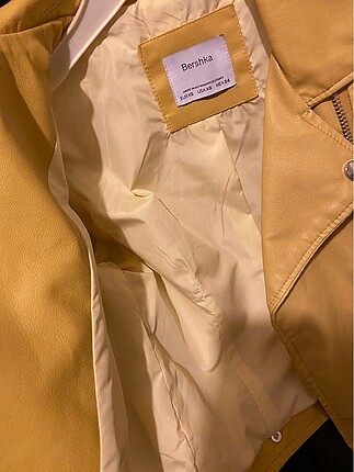 Bershka suni deri ceket