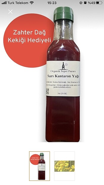 Kantaron yağı