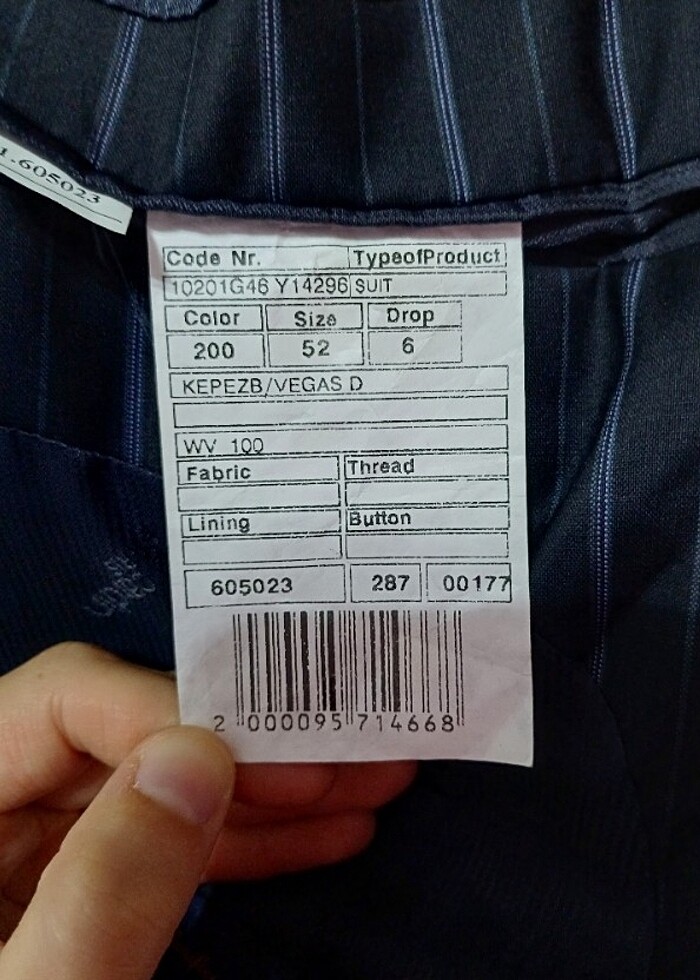 Pierre cardin erkek takım elbise - Görsel 4