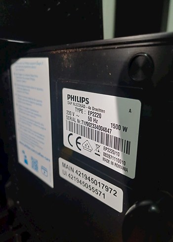 Philips tam otomotik espresso Makinesi ep2220 model - Görsel 5