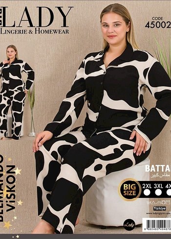 Siyah Zebra Desenli Kadın Uzun Kollu Pijama Takımı özel kumaş