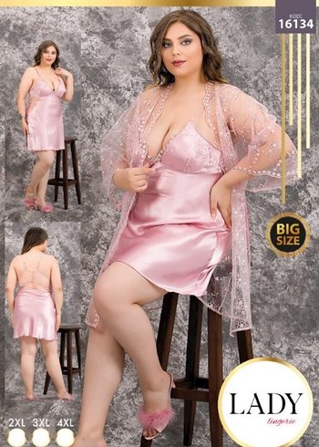 Bordo Nakışlı Bohem Mini Gecelik Takımı - Görsel 2