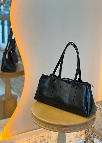 Klasik Şıklıkta Deri Kadın Çanta - Görsel 3