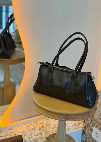 Klasik Şıklıkta Deri Kadın Çanta - Görsel 7