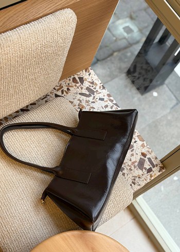 Klasik Şıklıkta Deri Kadın Çanta - Görsel 6