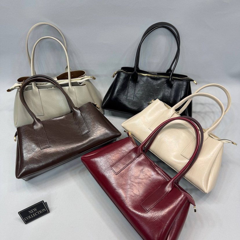 Klasik Şıklıkta Deri Kadın Çanta - Görsel 4