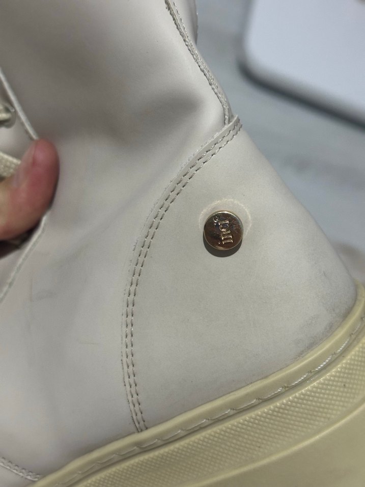 Bej Kadın Postal Bağcıklı Bot - Görsel 2