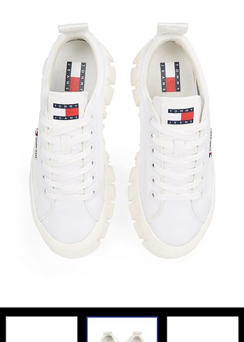 Tommy hilfiger bej renk snekar - Görsel 2