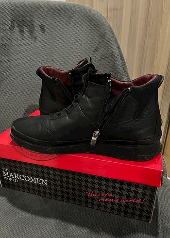 Siyah Erkek MARCOMEN Street Wear Bot - Görsel 2