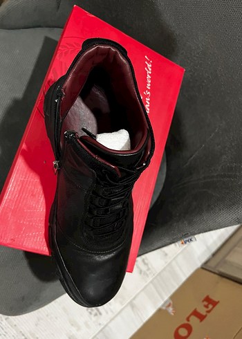 Siyah Erkek MARCOMEN Street Wear Bot - Görsel 9