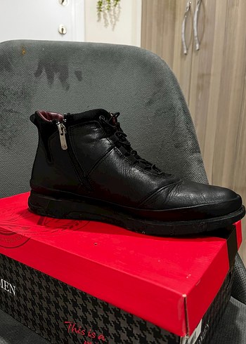 Siyah Erkek MARCOMEN Street Wear Bot - Görsel 8