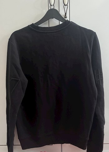 s Beden siyah Renk Siyah Kadın Sweatshirt