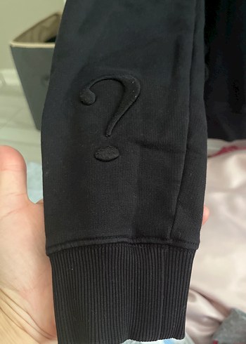 s Beden Siyah Kadın Sweatshirt