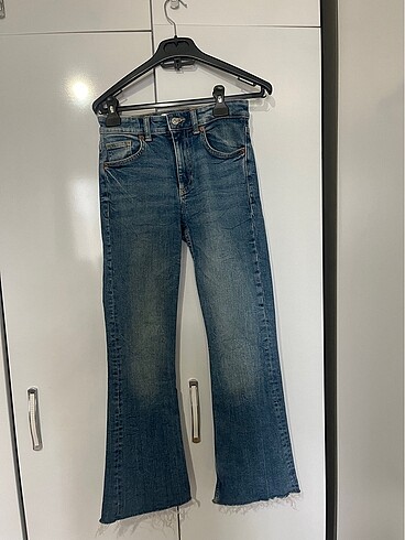 Zara ispanyol paça pantolon