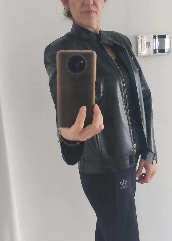 Deri ceket - Görsel 4