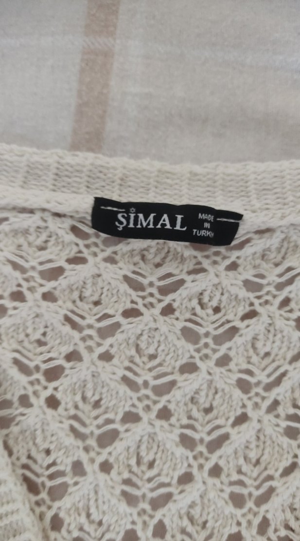 Örgü Bohem Kadın Hırka - Görsel 2