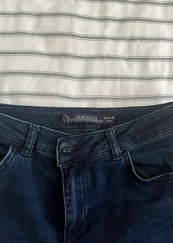 38 Beden lacivert Renk Lacivert Kadın Denim Jean Pantolon