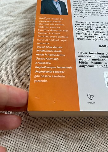 Etkili İnsanın 7 Alışkanlığı Kitap - Görsel 4