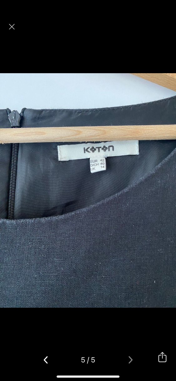 Keten Elbise - Görsel 5