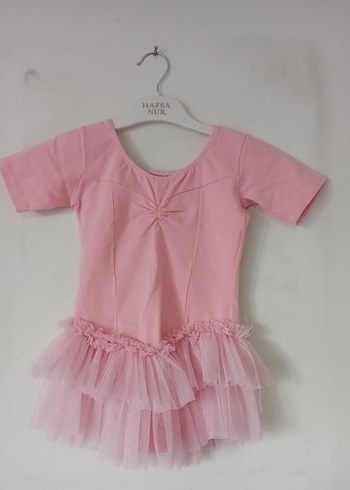 Pembe bale elbisesi - Görsel 3