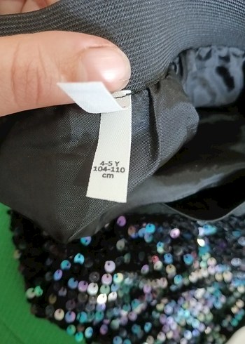 Kız Çocuk Payetli Çok Renkli Etek zara - Görsel 4