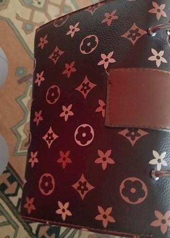 Zincir Detaylı Kahverengi Deri Kadın Çanta - Görsel 6