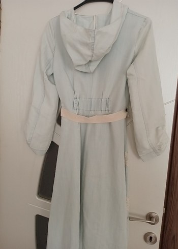 Bej Uzun Kollu Vintage Bohem Kadın Sabahlık - Görsel 9