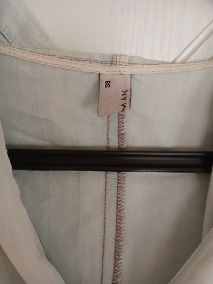 Bej Uzun Kollu Vintage Bohem Kadın Sabahlık - Görsel 4