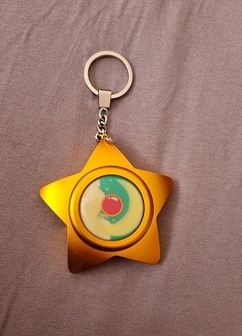  Beden sarı Renk Sailormoon star locket müzik ay savaşçısı anahtalık sailor moon