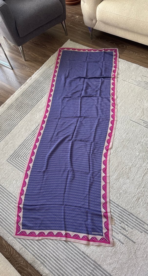 İmannoor Floş viskon şal aşkım kanatları - Görsel 3