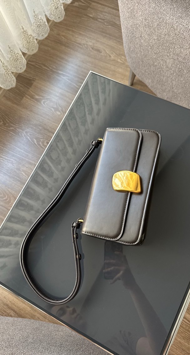 Zara acı kahve kol çantası - Görsel 5