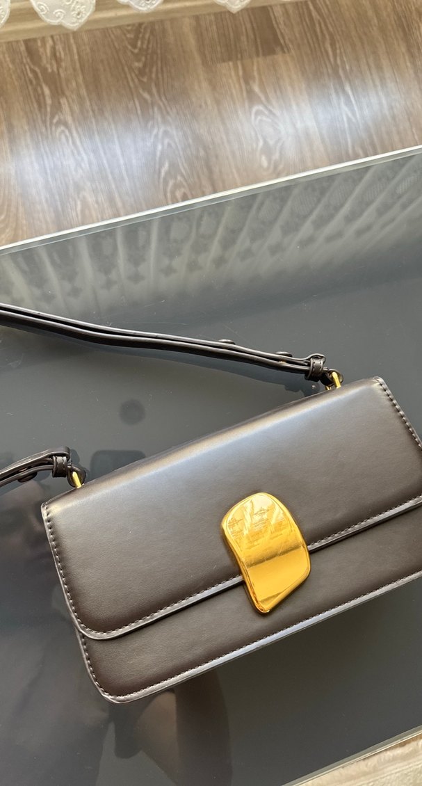 Zara acı kahve kol çantası - Görsel 3