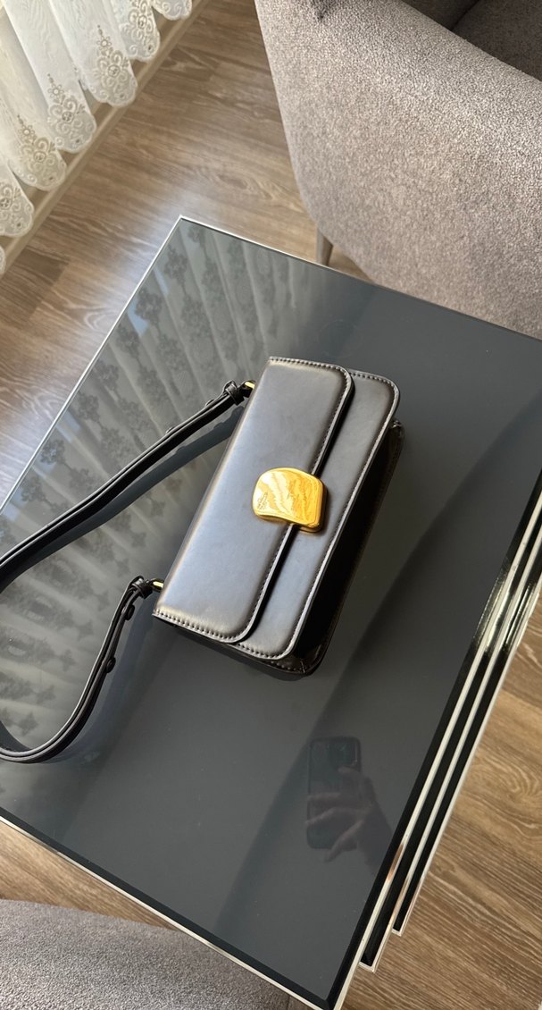 Zara acı kahve kol çantası - Görsel 2