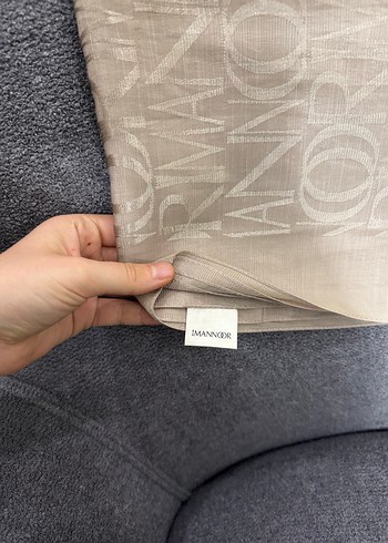 İmannoor taş rengi kadın şal Shiny serisi - Görsel 4