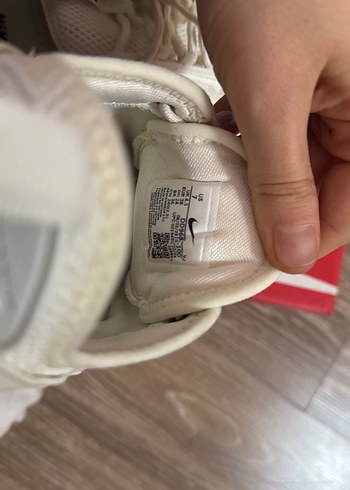 Nike Kadın Spor Ayakkabı ekru - Görsel 4