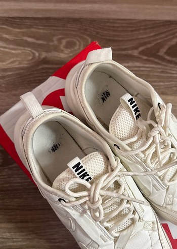 Nike Kadın Spor Ayakkabı ekru - Görsel 3